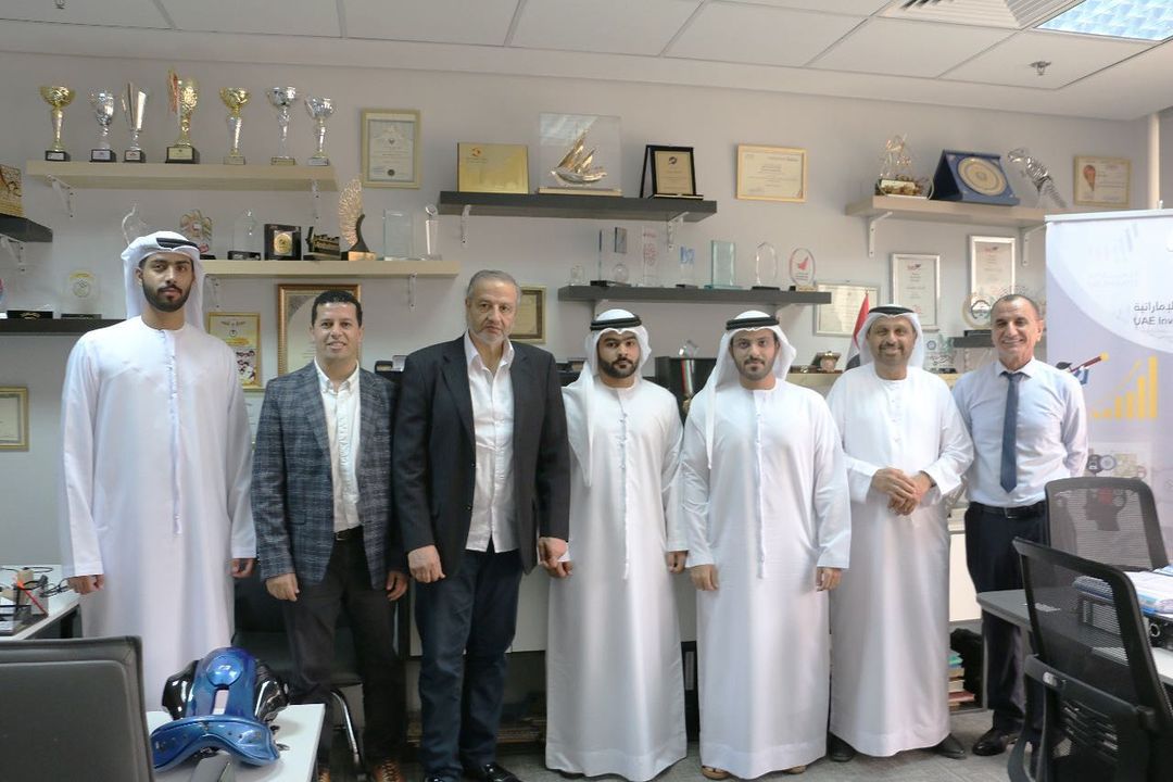 Delegation from Dubai University, visits the UAE Inventors Association.