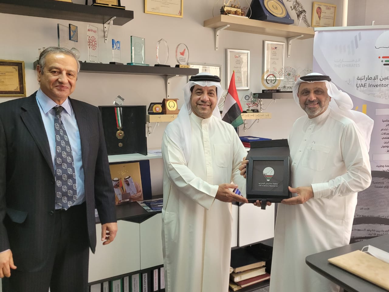 The visit of the journalist Rashid Al-Kharji to the headquarters of the association